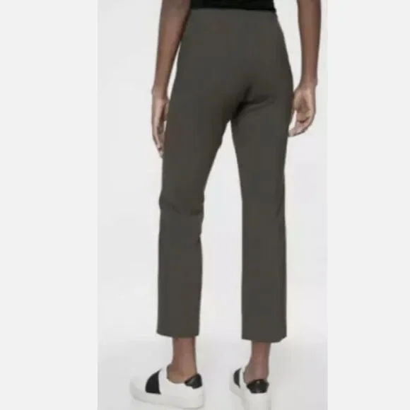 Athleta Medium Mercurial Crop Flare Pants 405530 Arbor Olive Green - Picture 2 of 11